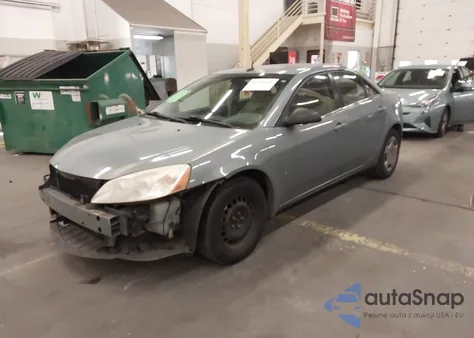 2008 Pontiac G6 Value Leader z USA, uszkodzony, nr VIN 1G2ZF57B284204897